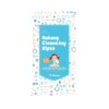 Cettua chusteczki do demakijażu w opakowaniu białym z niebieską naklejką przedstawione na białym tle