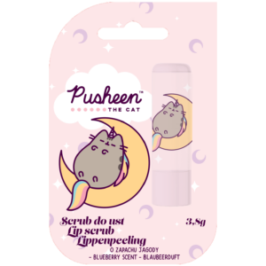 Pusheen Scrub do ust w sztyfcie Jagoda.