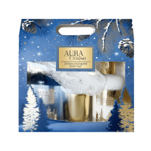 AURA Christmas Set – luksusowy zestaw kąpielowy 4 w 1