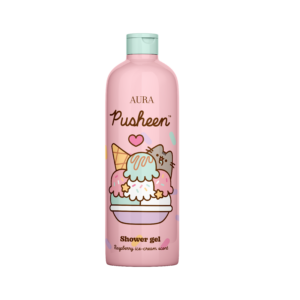 Pusheen Shower gel Raspberry Ice-Cream 500ml