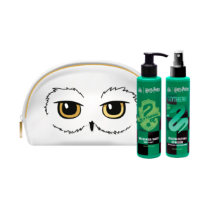 Harry Potter Slytherin Zestaw z kosmetyczką ,mus do twarzy ,odżywka do włosów.