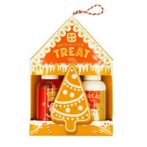 AURA CHRISTMAS Zestaw kosmetyków "Domek Piernik"