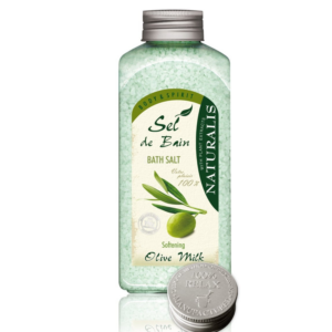 Sól do kąpieli z mleczkiem oliwkowym  1kg Naturalis
