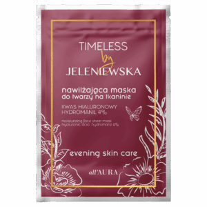 Jeleniewska Maseczka nawilżająca w płachcie – TIMELESS 17ml