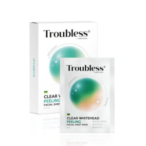 Troubless  Maseczka w płachcie złuszczająca