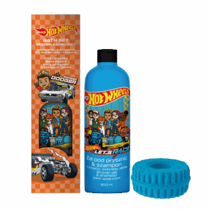 HOT WHEELS Zestaw Kosmetyczny dla Dzieci  Żel & Szampon  + Kula Ananasowa