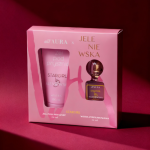 NOWOŚĆ! JELENIEWSKA x ALL’AURA STARGIRL  Zestaw: Woda perfumowana EDP  Żel pod prysznic Idealny na prezent