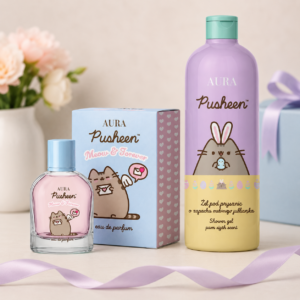 PUSHEEN Zestaw Prezentowy Perfumy MEOW & FOREVER 50ml + Żel 500ml