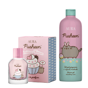PUSHEEN Zestaw Prezentowy Woda  Perfumowana  Smitten Kitten 50ml + Żel 500ml