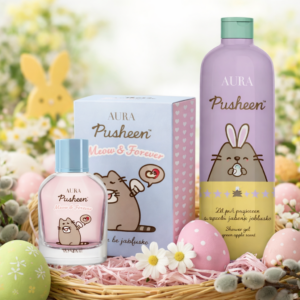 PUSHEEN Zestaw Prezentowy Perfumy MEOW & FOREVER 50ml + Żel 500ml