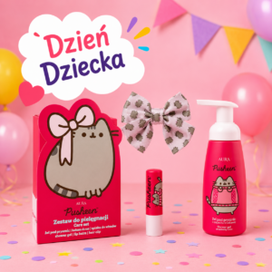 ZESTAW PUSHEEN to uroczy, pachnący i praktyczny prezent dla fanów słodkiego kota! 
