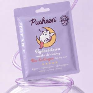 Pusheen  Hydrożelowa Maska do Twarzy Bio-Collagen Real Deep Mask Regenerująca Kojąca 1 szt.
