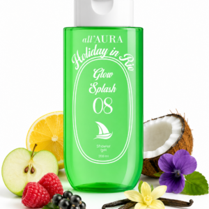 HOLIDAY IN RIO Glow Splash Żel pod Prysznic 200 ml Owocowy Zapach Nawilżający Żel do Ciała