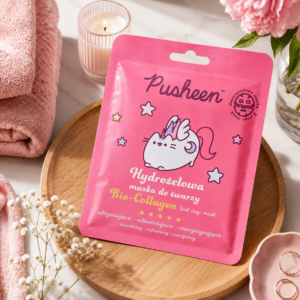 Pusheen Hydrożelowa Maska do Twarzy Bio-Collagen Real Deep Mask Odżywiająca Rewitalizująca 1 szt.