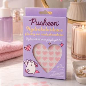 PUSHEEN Plastry na Wypryski Hydrokoloidowe 96szt. Ultra Cienkie