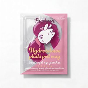PUSHEEN Hydrożelowe Płatki Pod Oczy Nawilżające Odświeżające 1 para