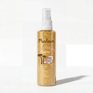 Pusheen Nabłyszczająca Mgiełka do Ciała Shimmering Body Mist Złota 150 ml