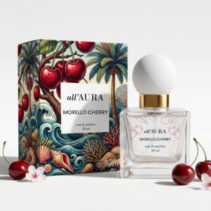 all'AURA Morello Cherry Eau de Parfum 50 ml – Woda Perfumowana Wiśnia, Toffi, Kokos